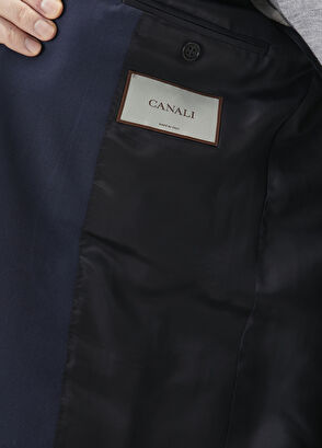 Koyu Lacivert Yün Takım Elbise - Görsel 10