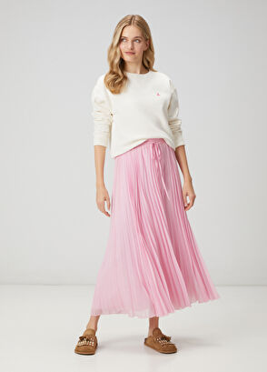 Beymen Club Kırık Beyaz Basic Sweatshirt - 3