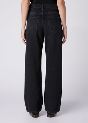 Beymen Club Siyah Straight Tencel Jean Pantolon - 6