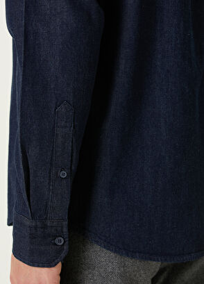 Beymen Club Lacivert Denim Gömlek - 7