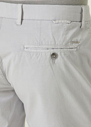 Beymen Club Slim Fit Taş Twill Şort - 5