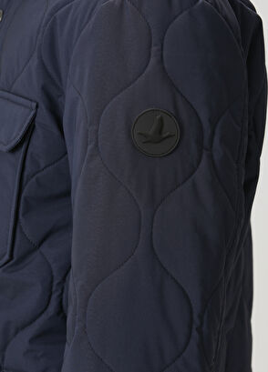 Beymen Club Dark Navy Blue Quilted Outer Shirt - 8