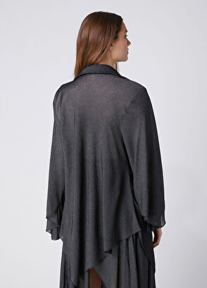 Beymen Club Anthracite Asymmetrical Draped Blouse - 6