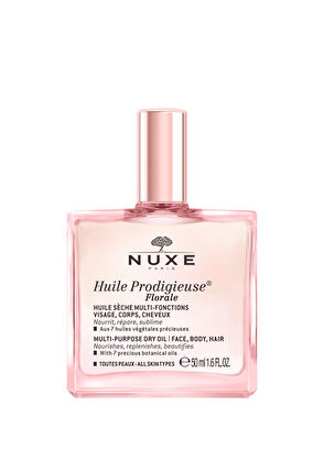 Nuxe Floral Dry Oil for Face, Body and Hair 50 ml + Body Massage Brush - 6