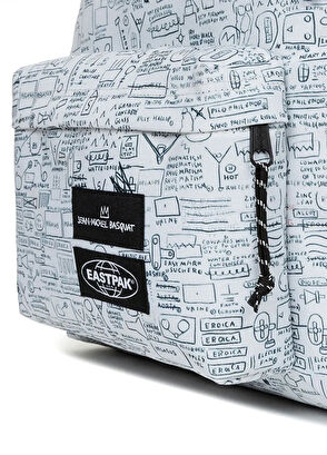 x Basquiat Day Pak'r Siyah Beyaz Erkek Sırt Çantas - Görsel 7