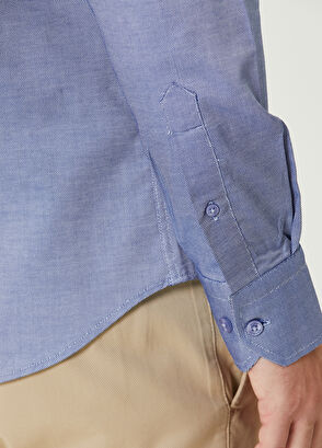 Beymen Club Slim Fit Koyu Mavi Gömlek - 6