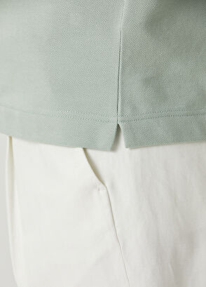 Beymen Club Basic Fit Green Polo Neck T-Shirt - 7