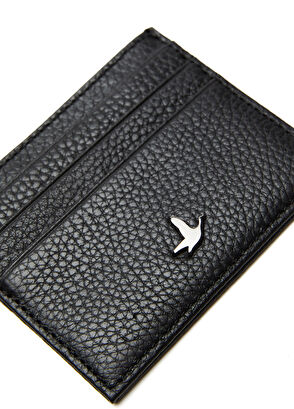 Beymen Club Black Men's Leather Wallet Card Holder Set - 10