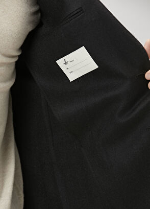 Beymen Club Siyah Yün Ceket - 8