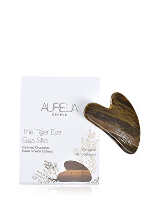 Aurelia Genève Tiger Eye Gua Sha Taşı - 4