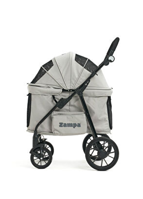 Zampa Aron Gri Kedi ve Köpek Arabası - 7