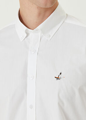 Beymen Club Slim Fit Beyaz Gömlek - 5