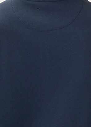 Beymen Club Navy Blue Zippered Polo Shirt - 6