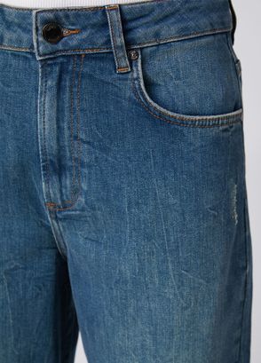 Beymen Club Tapered Fit Mavi Jean Pantolon - 6