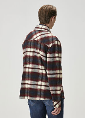 Beymen Club Red Plaid Pattern Outer Shirt - 7