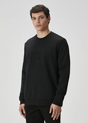 Beymen Club Black Goose Printed Sweatshirt - 4