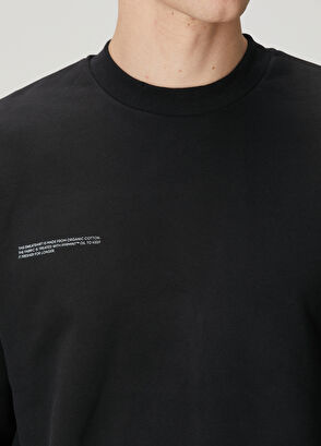 Pangaia Black Organic Cotton Sweatshirt - 5