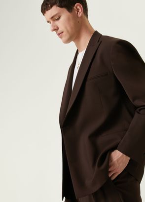 Academia Kahverengi Oversized Takım Elbise - 6