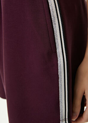 Beymen Club Bordo Bantlı Modal Jersey Şort - 6