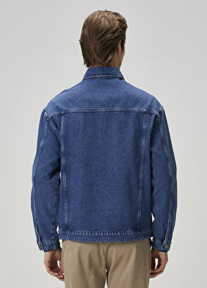 Beymen Club Blue Denim Jacket - 4