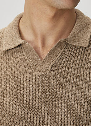 Beymen Club Bej Polo Yaka Triko - 7