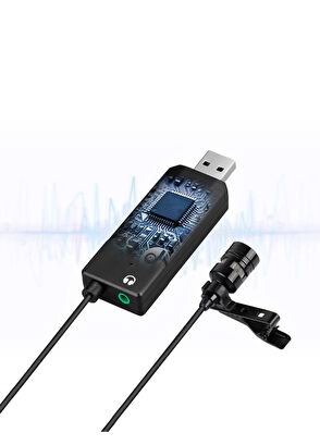 Fifine K053 Usb Siyah Yaka Mikrofonu - 3