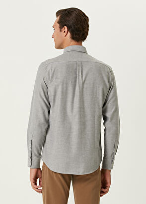 Beymen Club Comfort Fit Khaki Oxford Shirt - 5