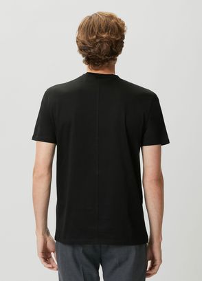 John Varvatos Regular Fit Vero Siyah T-shirt - 4