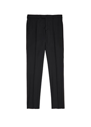 Beymen Collection Black Wool Tuxedo Pants - 6