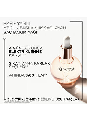 Kerastase Gloss Absolu Glaze Drops Elektriklenmeye Eğilimli Saçlar İçin Saç Bakım Yağı 45 ml - 5