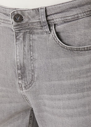 Beymen Club Tapered Fit Grey Jeans - 5