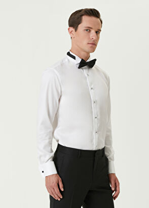 Beymen Club Beyaz Smokin Gömleği - 3