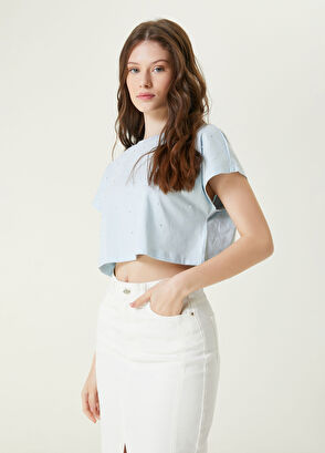 Network Açık Mavi T-shirt - 4