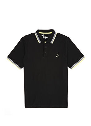 Beymen Club Comfort Fit Siyah Polo Yaka T-shirt - 8
