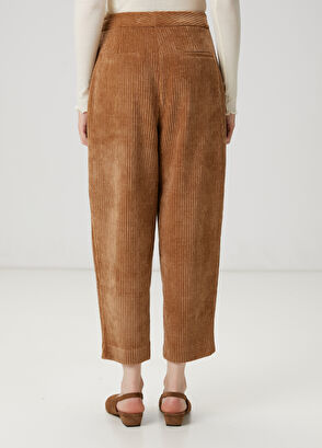 Beymen Club Brown Corduroy Carrot Pants - 5