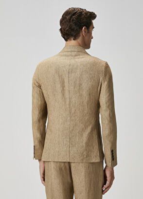 Beymen Club Mink Linen Coat - 5