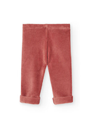 Boboli Pink Bunny Print Long Sleeve Top and Knitwear Pants Baby Girl Set of 2 - 7