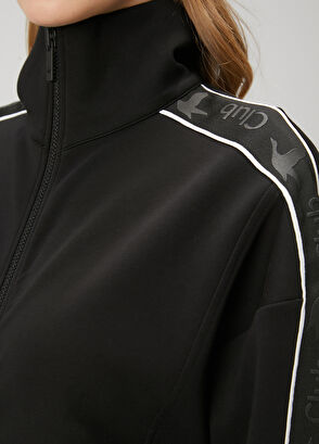 Beymen Club Black Zippered Sweatshirt - 7