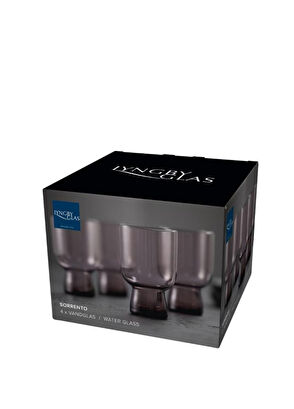 Lyngby Glas Sorrento Pink Glass 4-Piece Glass Glass - 8