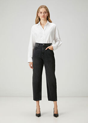 Beymen Club Siyah Basic Jean Pantolon - 7