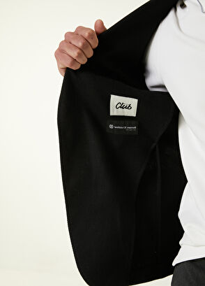 Beymen Club Drop 6 Siyah Kaşe Yün Blazer - 8