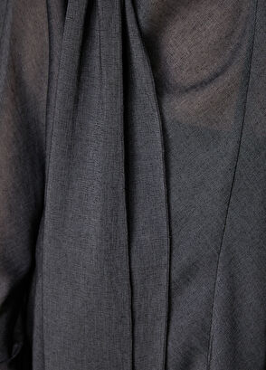 Beymen Club Anthracite Asymmetrical Draped Blouse - 9