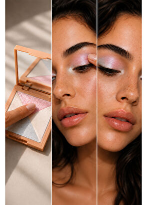 Dora Joy My Joy Eyeshadow Quad 01 Holo Glow Göz Farı - 3