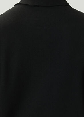 Beymen Club Siyah Polo Yaka Fermuarlı T-shirt - 6