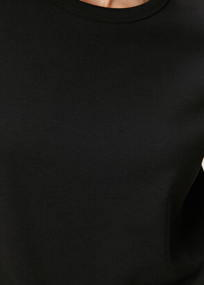 Beymen Club Siyah Basic T-shirt - 6
