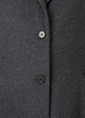 Beymen Club Grey Wool Coat - 5