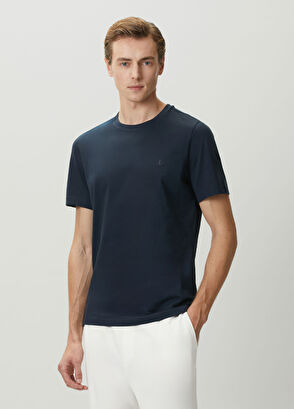 Beymen Club Navy Blue Basic T-Shirt - 3