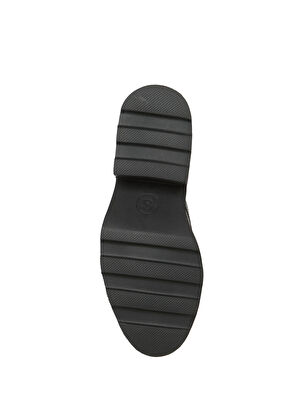 George Hogg Black Women's Leather Shoes - 5