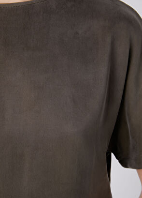 Beymen Club Khaki Cupro Blouse - 9