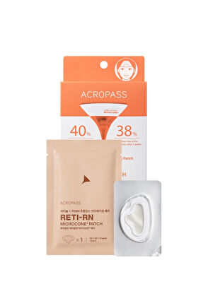 ACROPASS Retinol ve PDRN Mikro İğneli Alın Çizgisi Bandı Reti-rn Microcone Patch T Type 4’lü Göz Serumu - 8